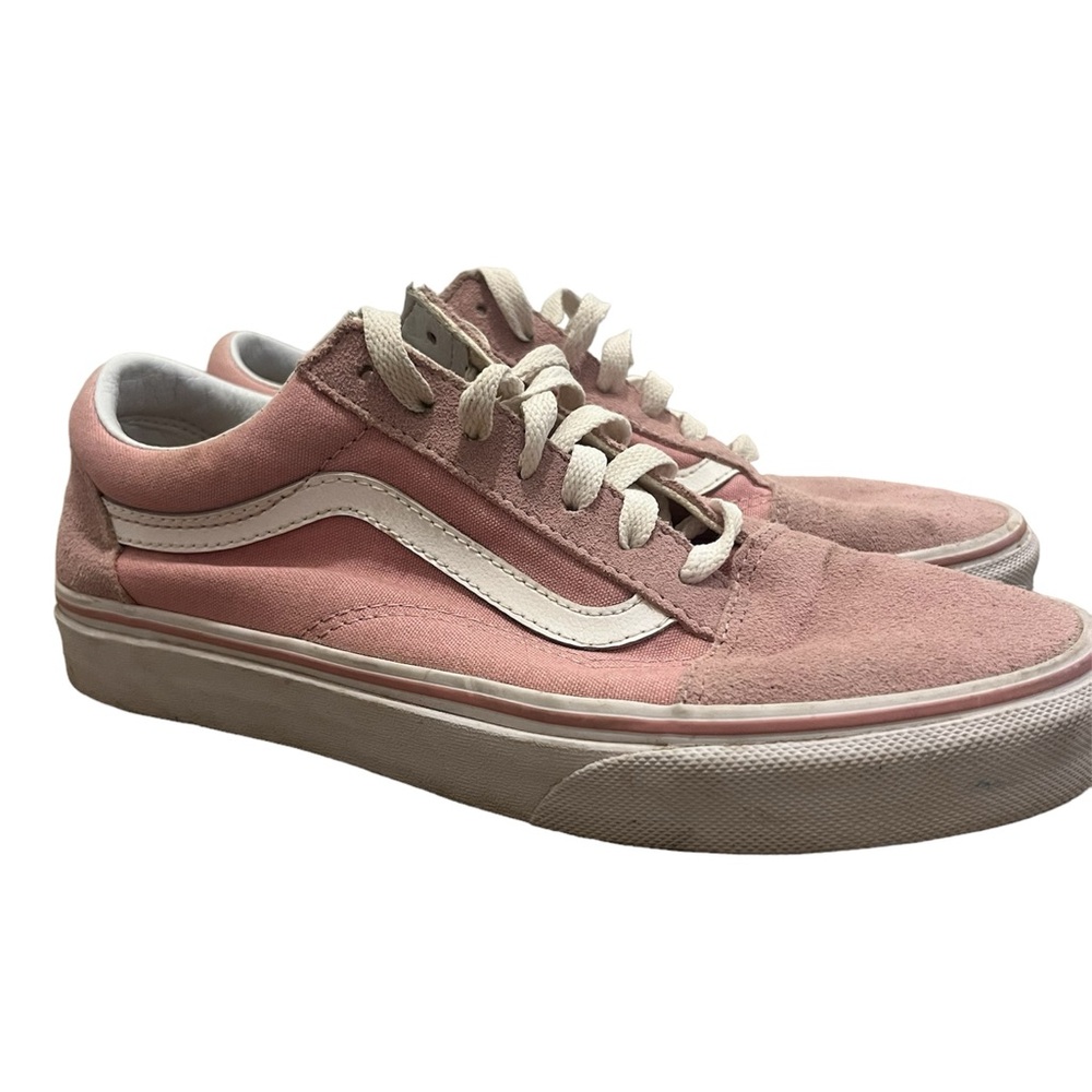 Pink vans old school